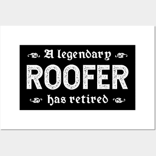 A Legendary Roofer Has Retired Posters and Art